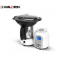 KALORIK TKG HA 1020 - Robot de cuisine intelligent - 1500W - Bol acier inoxydable 2L - 10 vitesses - Minuteur - Blanc