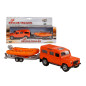Kids Globe Die-cast Land Rover with Lifeboat, 27cm