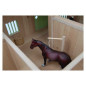 Kids Globe Horse Corner Stable with 3 Stalls and Storage Pink 1:24