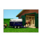 Kids Globe Horse Stable Wood With 9 Horse Stalls 1:32