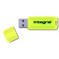 Clé USB INTEGRAL NEON JAUNE 16 GB