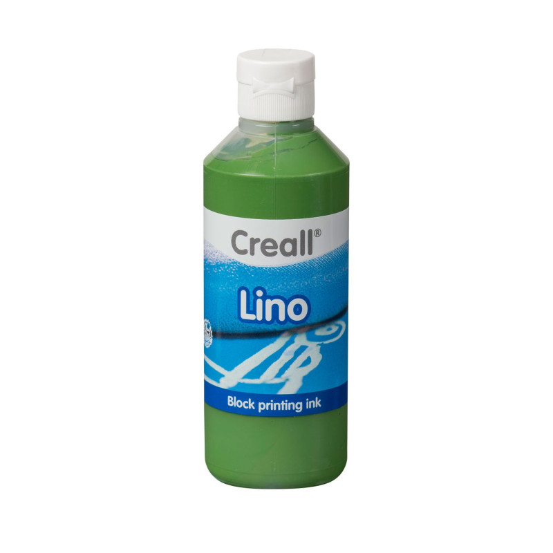 Creall Lino Blockprint paint Green, 250ml