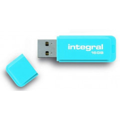 INTEGRAL Clé USB INTEGRAL NEON BLEU 16 GB