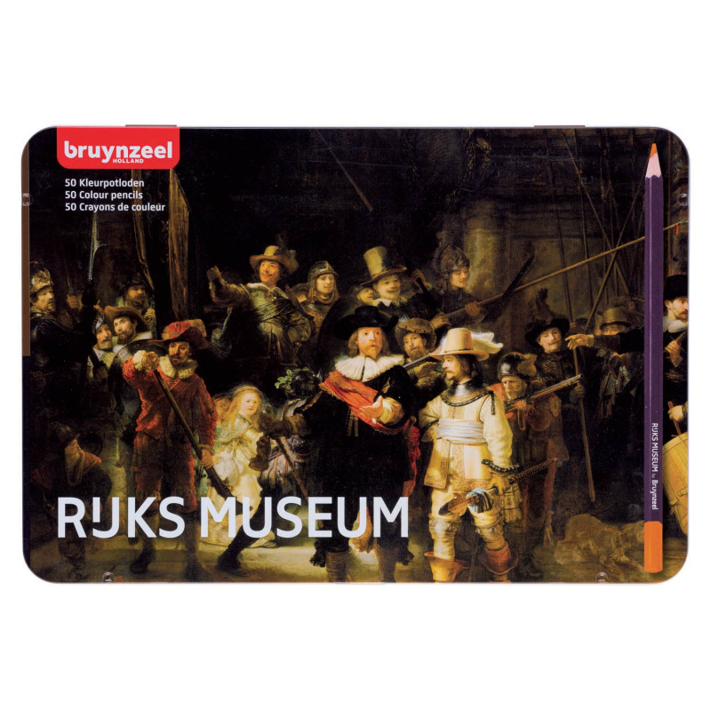 Bruynzeel Rijksmuseum Colored pencils, 50pcs.