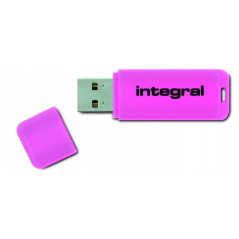 INTEGRAL Clé USB INTEGRAL NEON ROSE 32 GB