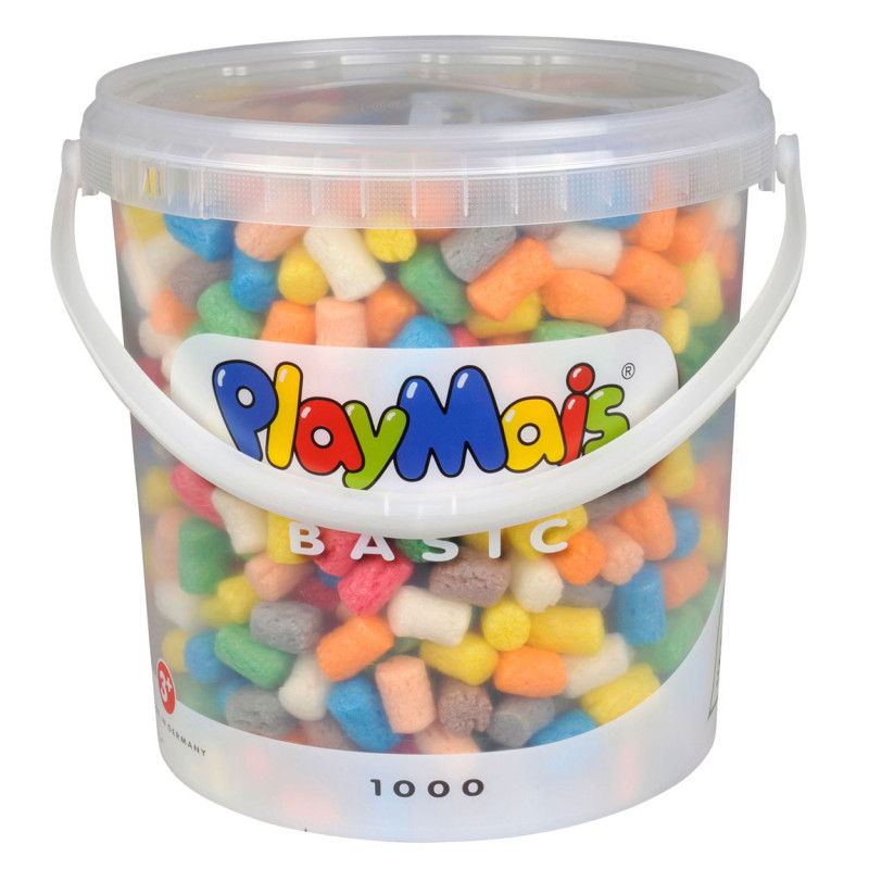 PLAYMAIS Play Corn Basic Bucket 10 litres ( 1000 piece)