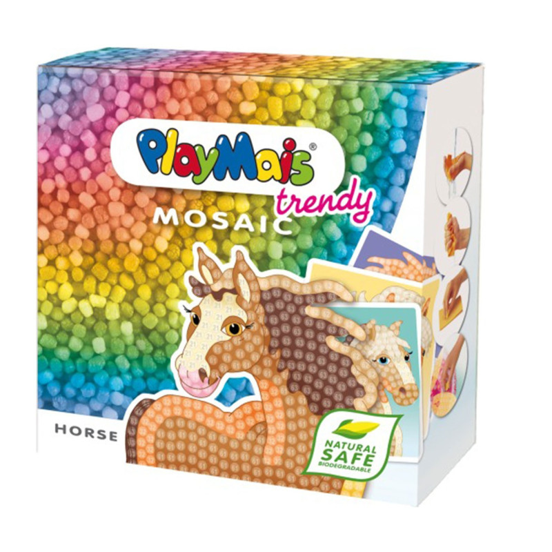 PlayMais Trendy Mosaic Horses ( 3,000 Pieces)