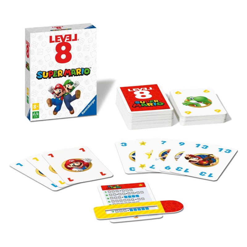 Ravensburger - Level 8 - Jeu de cartes Super Mario 273430