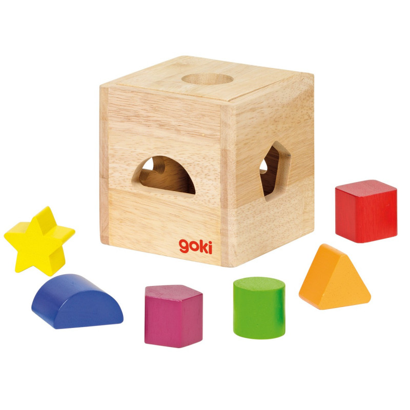 Goki boîte à formes Les formes géométriques