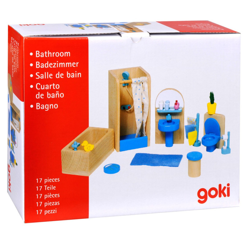 GOKI Doll House Furniture Bathroom