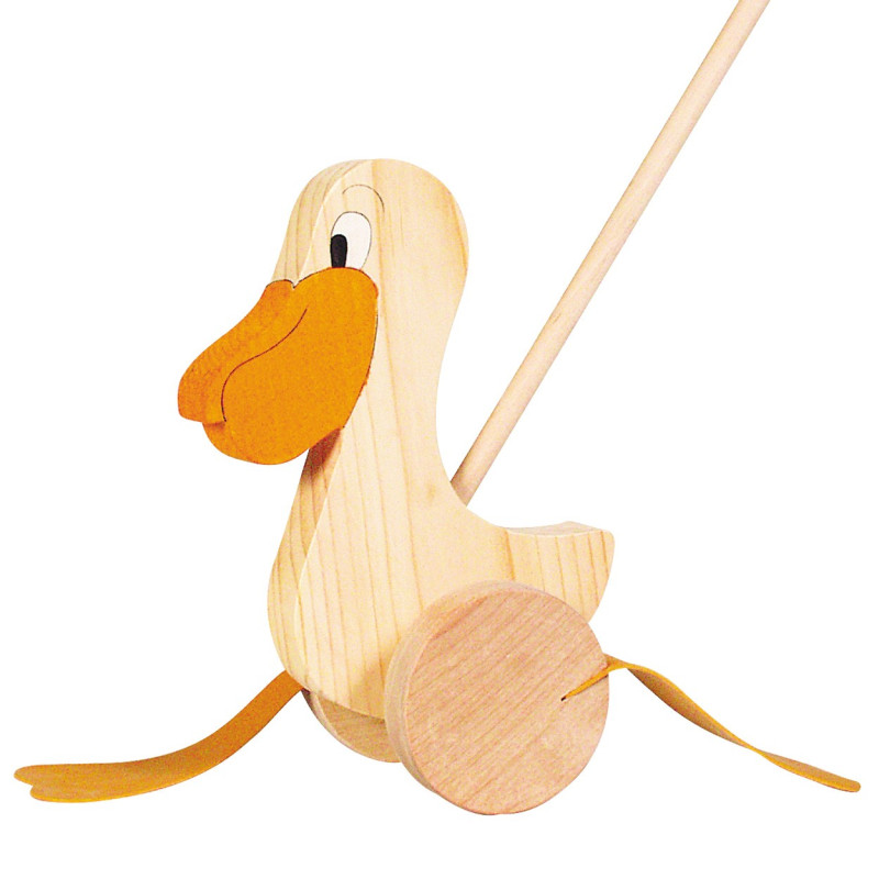 GOKI Wooden Duwfiguur Pelican