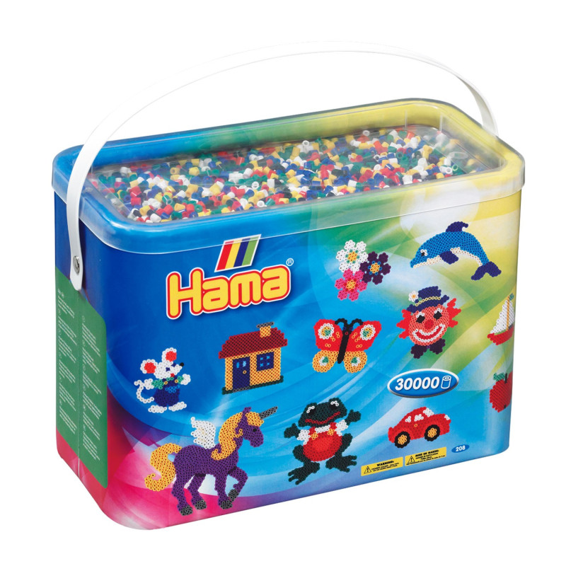 Hama Ironing beads in Bucket-primary Mix (066), 30,000th.