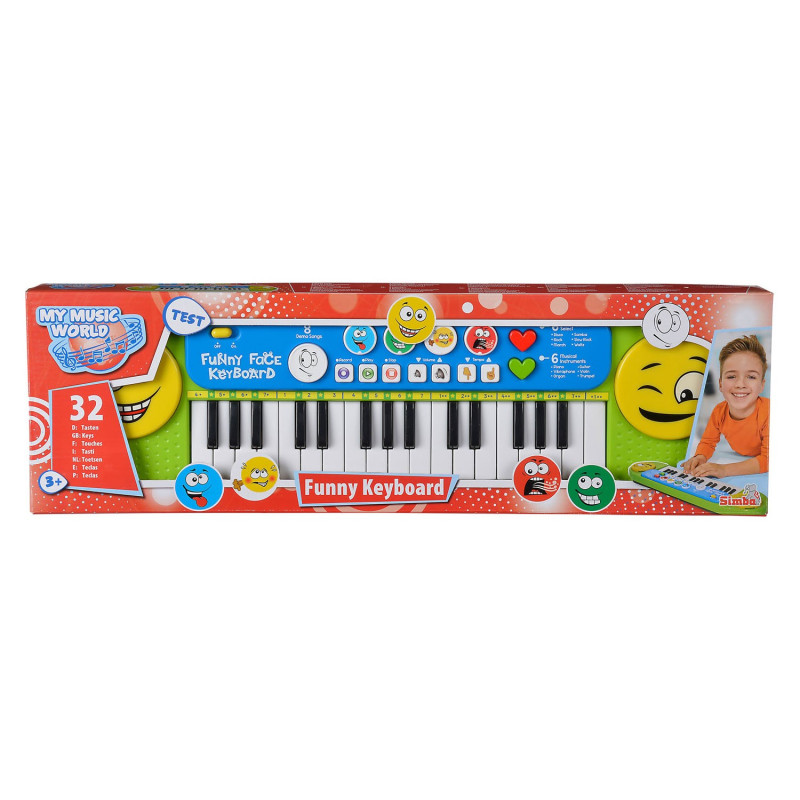SIMBA My Music World Smiley Keyboard