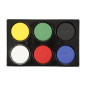 CREATIV COMPANY Refill blocks Watercolor in palette - Primary colors, 6pcs.
