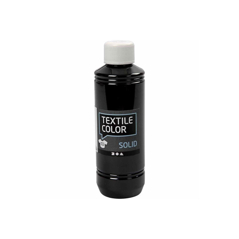 CREATIV COMPANY Opaque textile paint - Black, 250ml
