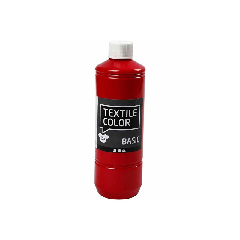 CREATIV COMPANY Textile paint - Red, 500ml