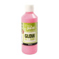 CREATIV COMPANY Glow in the Dark Paint - Light red, 250ml