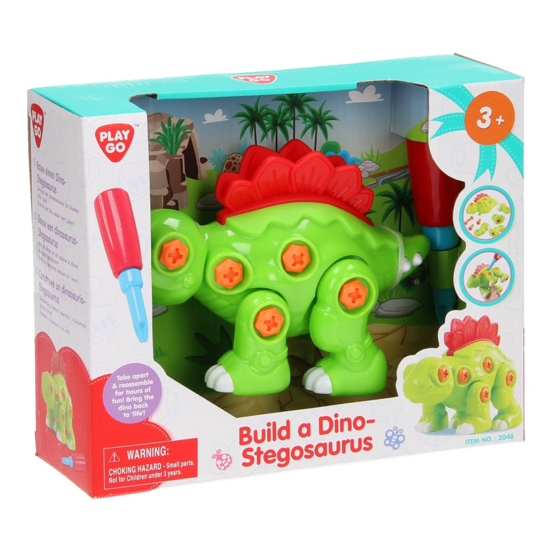 PlayGo Build Your Own Dino - Stegosaurus
