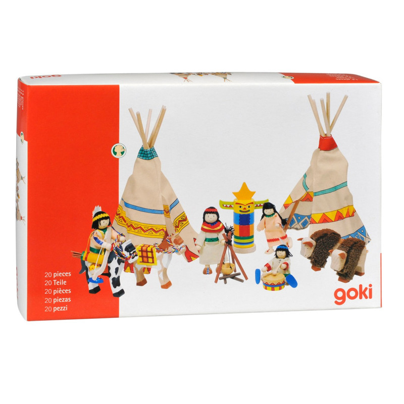 GOKI Indians camp, 14 pieces