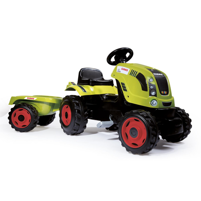 Smoby Claas Tractor with Trailer
