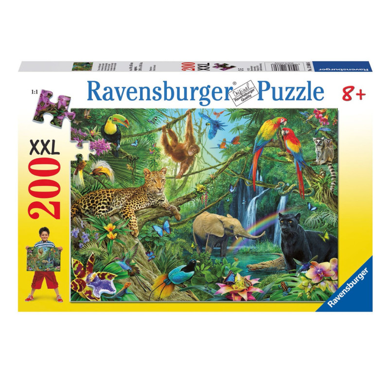 RAVENSBURGER Animals in the Jungle, 200st. XXL
