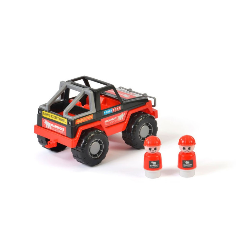 MAMMOET TOYS Mammoth Jeep with Toy Figures