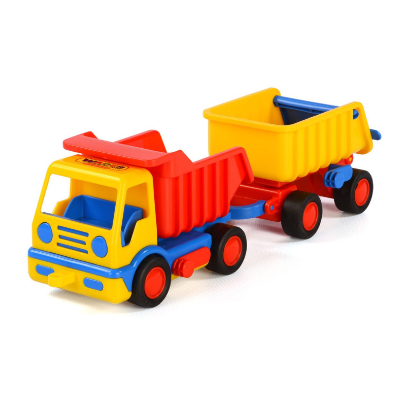 Polesie Basics Dump Truck with trailer
