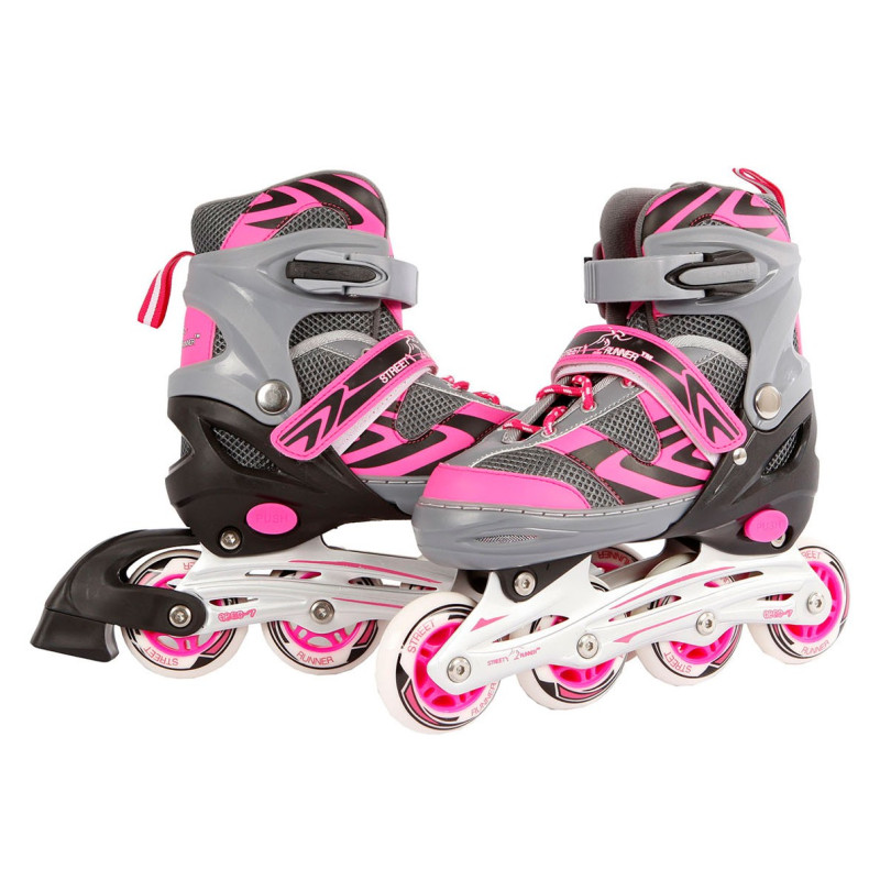 Inline Skates Pink / Gray, size 35-38