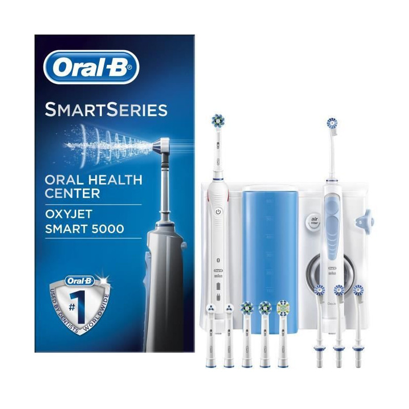 Oral-B Combine Dentaire Smart 5000 + Hydropulseur Oxyjet