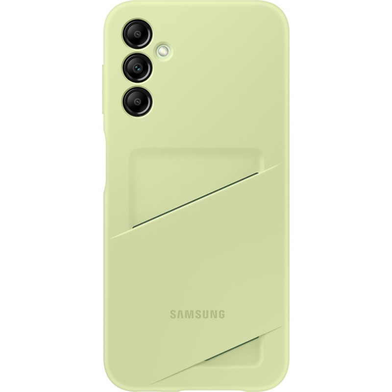 Coque souple Ultra fine avec porte carte intégré pour Samsung Galaxy A14 4G 5G Vert