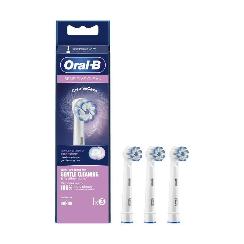 Oral-B Sensitive Clean Brossette, 3