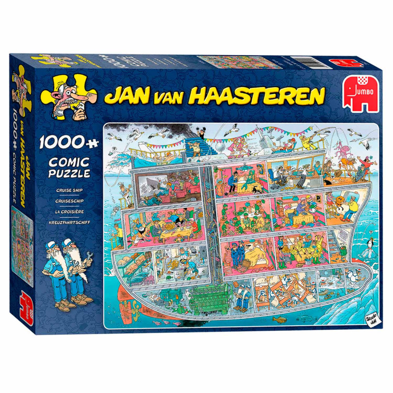 Jan van Haasteren Puzzle - Cruise Ship, 1000st.