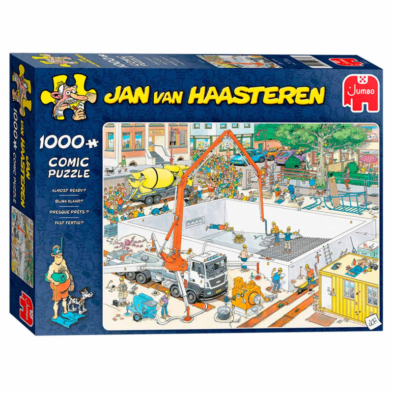 JUMBO Jan van Haasteren Puzzle - Swimming Pool, 1000st.