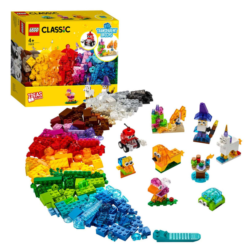 LEGO Classic 11013 Creative Transparent Bricks