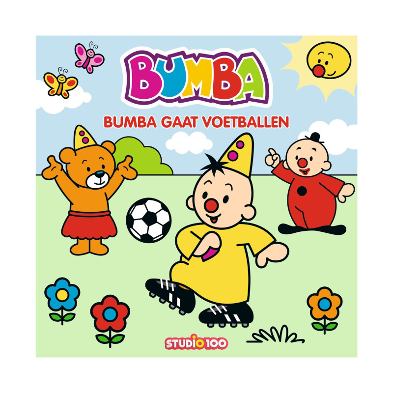 STUDIO 100 Bumba Cardboard Book - Bumba soccer European Championship!