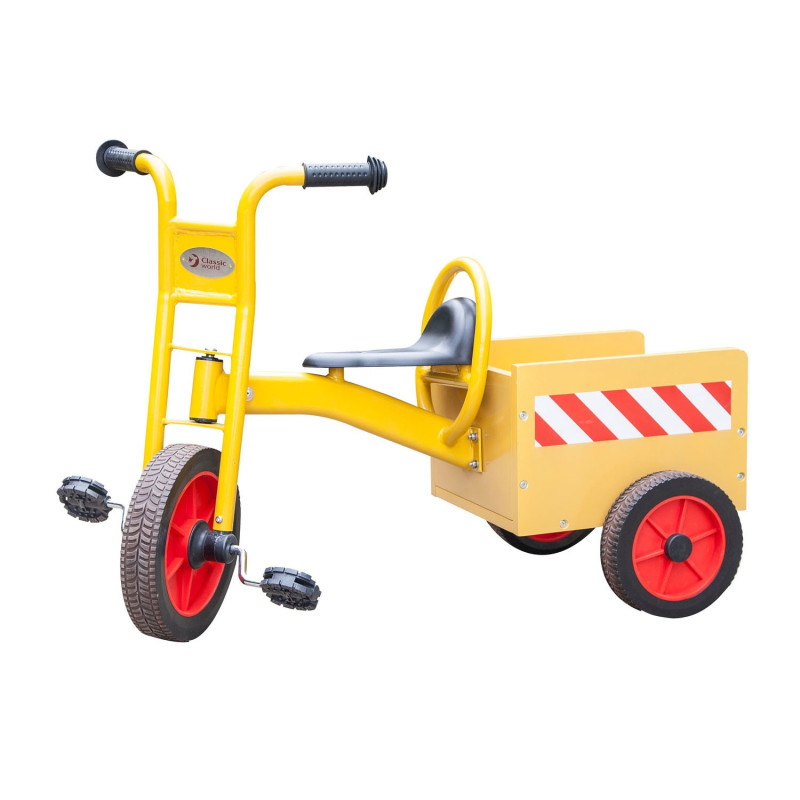 Classic World Tricycle with Wooden Box