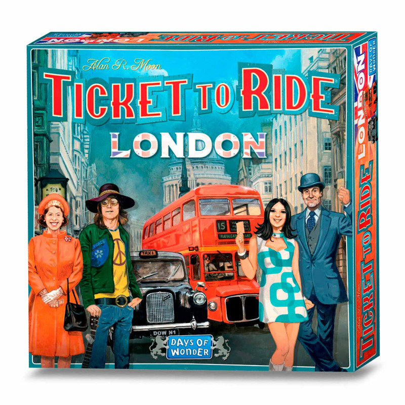 ASMODEE Ticket to Ride London Board Game