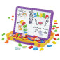 Quercetti Magnetic Board Letters in Storage Case