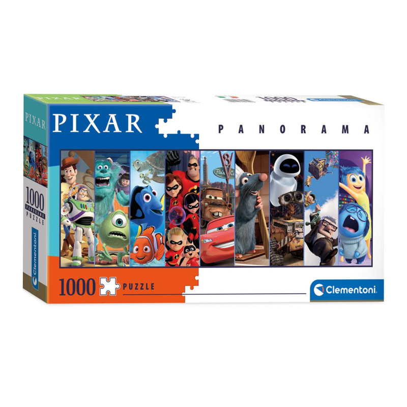 Clementoni Puzzle Panorama Disney Pixar 1000 pièces