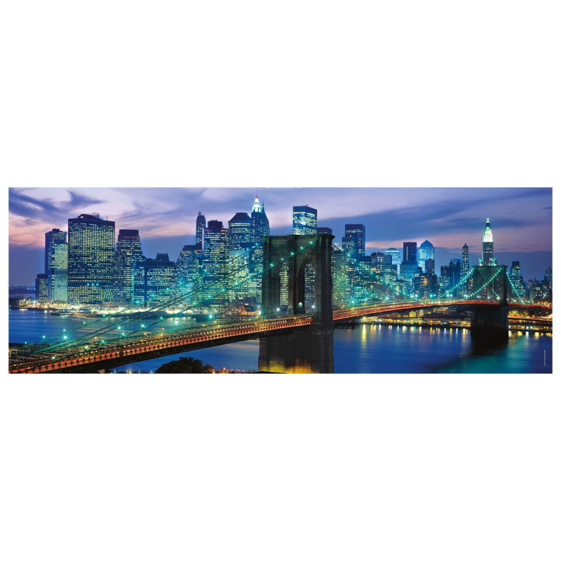 Clementoni Panorama Puzzle New York Brooklyn Bridge 1000 pièces
