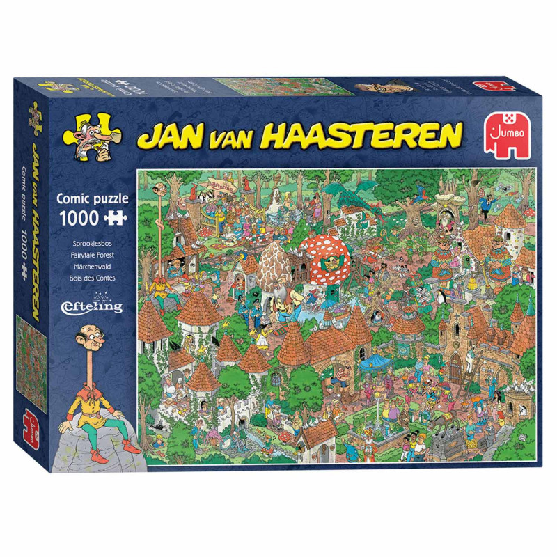JUMBO Jan van Haasteren Puzzle - Le bois des contes 1000 pièces
