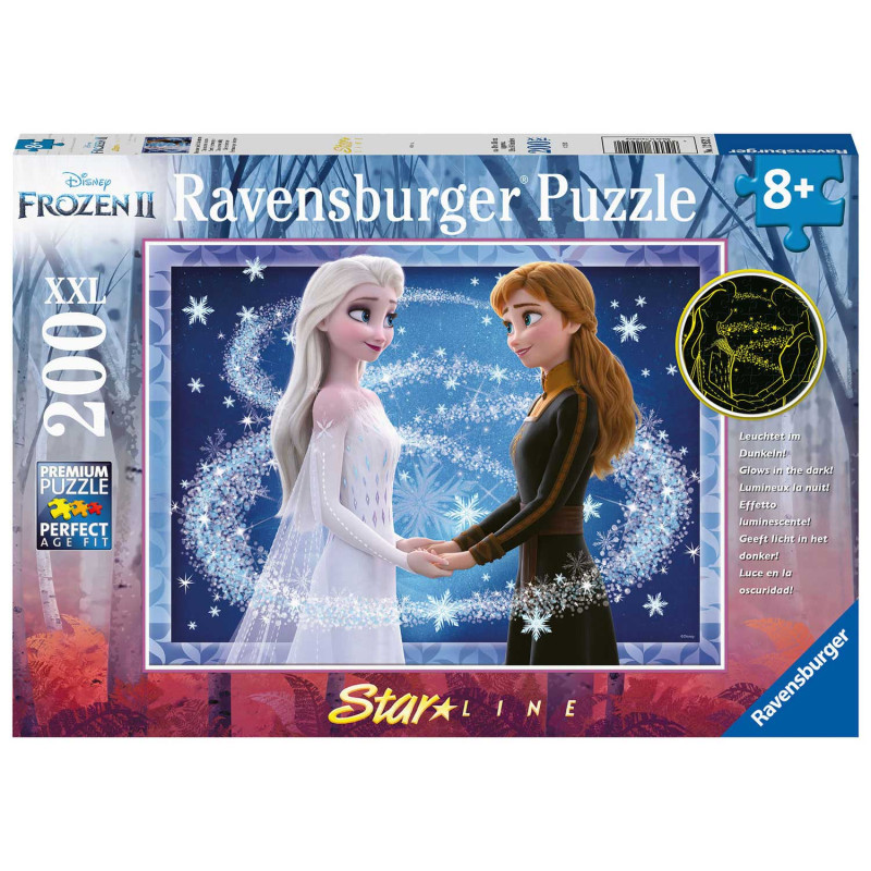 Ravensburger - Disney Frozen Starline - Sisters Forever, 200pcs. XXL 129522