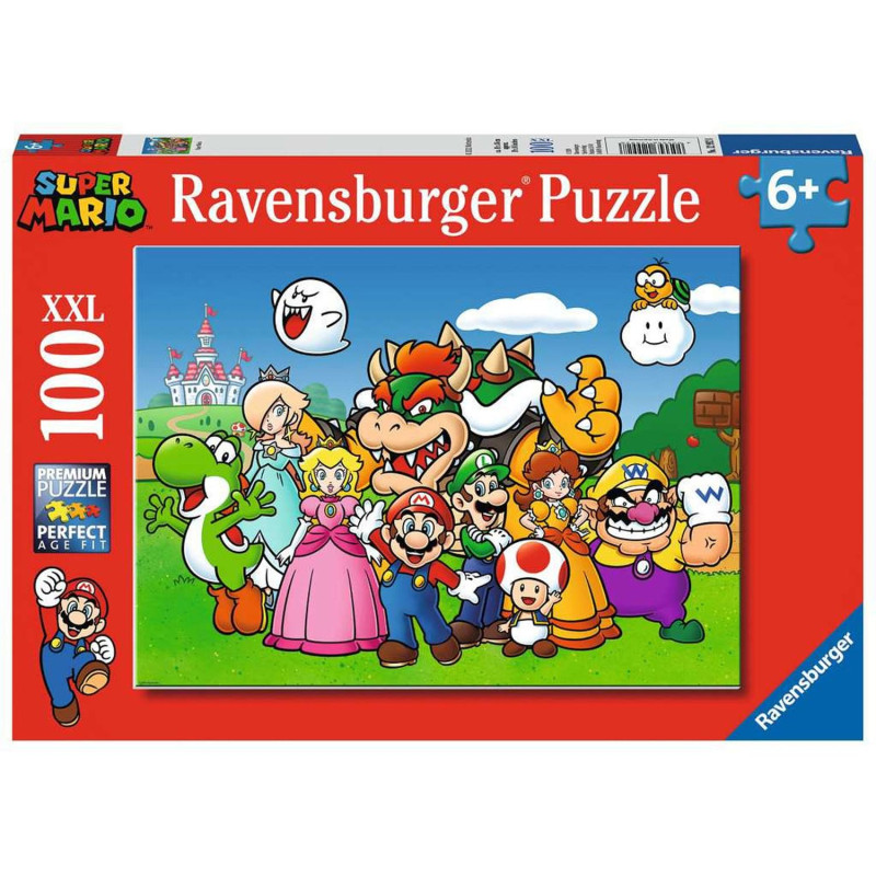 Ravensburger - Super Mario Puzzle, 100pcs. XXL 129928