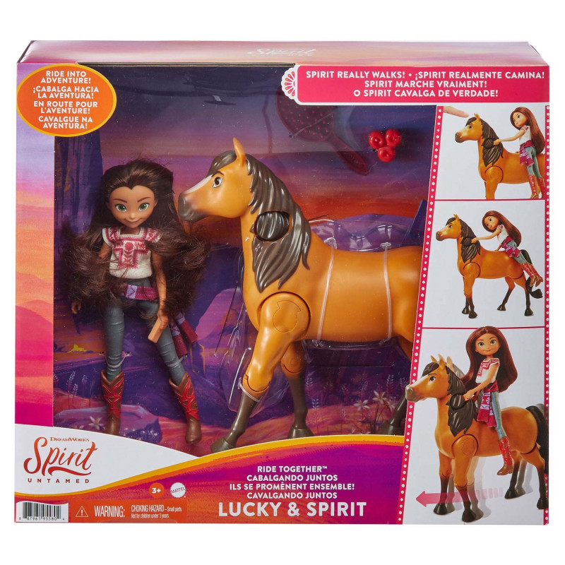 Mattel - Spirit Untamed - Riding Together Lucky & Spirit GXF95