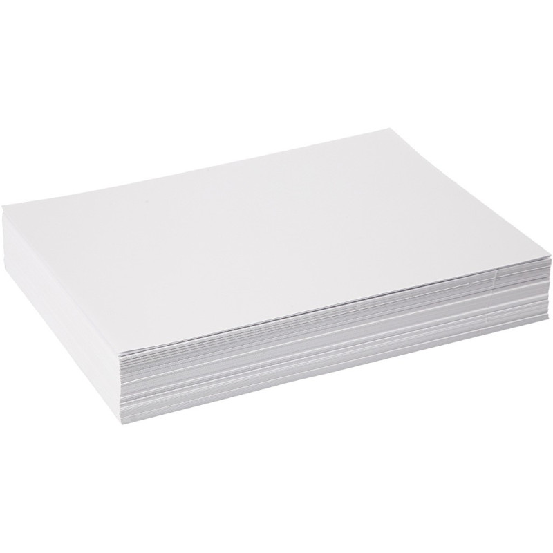 Creativ Company - Drawing Paper White A4 190gr, 250 Sheets 23534