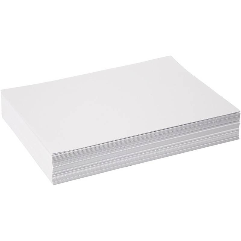 Creativ Company - Drawing Paper White A4 160gr, 250 Sheets 23528