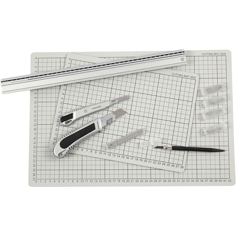 Creativ Company - Cutting Mat Rubber with Grid Lines, 30x45cm 11730