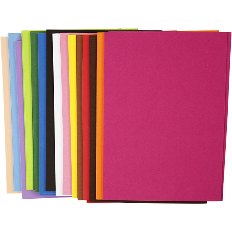 Creativ Company - EVA Foam Sheets Color A4, 30 Sheets 79018