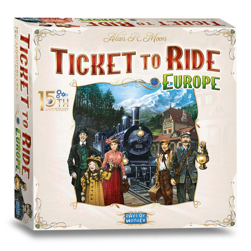 Asmodee - Ticket to Ride Europe 15th Anniversary - NL DOW 720533