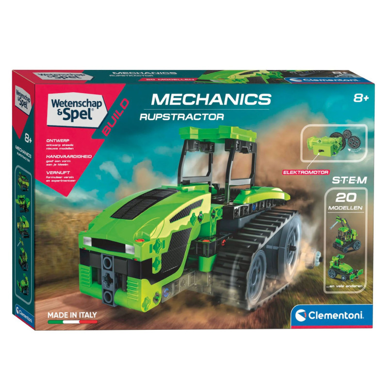 Clementoni Science & Game Mechanics - Crawler Tractor 56022